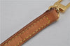 Authentic Louis Vuitton Leather Shoulder Strap Beige 38.6-46.1" LV 5047F