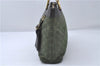 Auth Louis Vuitton Monogram Mini Lucille PM Hand Bag Green Khaki M92682 LV 5048D
