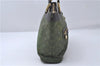 Auth Louis Vuitton Monogram Mini Lucille PM Hand Bag Green Khaki M92682 LV 5048D