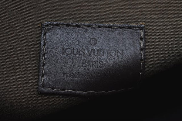 Auth Louis Vuitton Monogram Mini Lucille PM Hand Bag Green Khaki M92682 LV 5048D