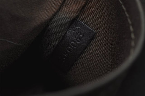 Auth Louis Vuitton Monogram Mini Lucille PM Hand Bag Green Khaki M92682 LV 5048D