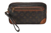 Authentic Louis Vuitton Monogram Marly Dragonne GM M51825 Clutch Bag Junk 5049I