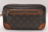 Authentic Louis Vuitton Monogram Marly Dragonne GM M51825 Clutch Bag Junk 5049I