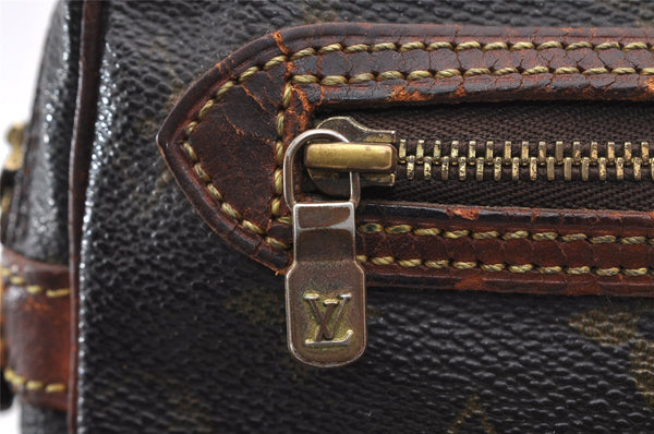 Authentic Louis Vuitton Monogram Marly Dragonne GM M51825 Clutch Bag Junk 5049I