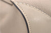 Authentic BURBERRY Vintage Leather 2Way Shoulder Tote Bag Beige 5051F