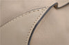Authentic BURBERRY Vintage Leather 2Way Shoulder Tote Bag Beige 5051F