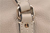 Authentic BURBERRY Vintage Leather 2Way Shoulder Tote Bag Beige 5051F