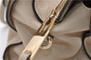 Authentic BURBERRY Vintage Leather 2Way Shoulder Tote Bag Beige 5051F