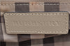 Authentic BURBERRY Vintage Leather 2Way Shoulder Tote Bag Beige 5051F