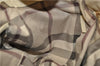 Authentic BURBERRY Vintage Leather 2Way Shoulder Tote Bag Beige 5051F