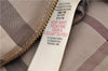 Authentic BURBERRY Vintage Leather 2Way Shoulder Tote Bag Beige 5051F