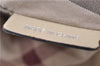 Authentic BURBERRY Vintage Leather 2Way Shoulder Tote Bag Beige 5051F
