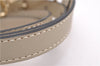 Authentic BURBERRY Vintage Leather 2Way Shoulder Tote Bag Beige 5051F