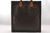 Authentic Louis Vuitton Monogram Sac Plat Hand Tote Bag M51140 LV 5051I