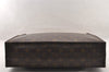 Authentic Louis Vuitton Monogram Sac Plat Hand Tote Bag M51140 LV 5051I