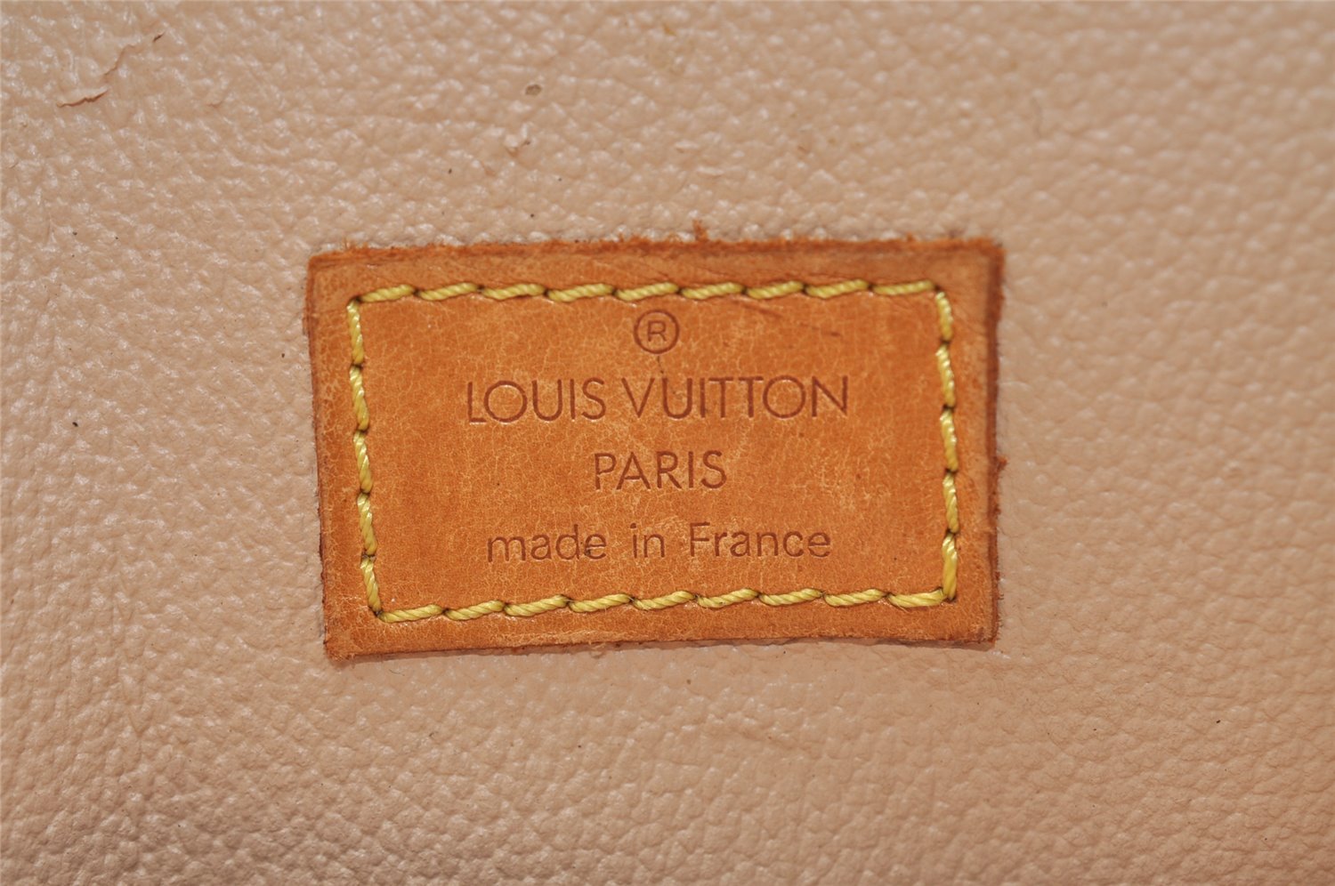 Authentic Louis Vuitton Monogram Sac Plat Hand Tote Bag M51140 LV 5051I