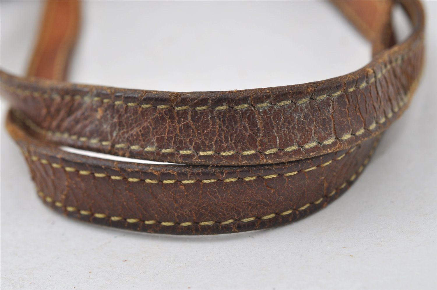 Authentic Louis Vuitton Monogram Bucket PM Shoulder Tote Bag M42238 Junk 5053I