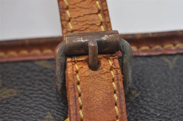 Authentic Louis Vuitton Monogram Bucket PM Shoulder Tote Bag M42238 Junk 5053I