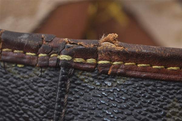 Authentic Louis Vuitton Monogram Bucket PM Shoulder Tote Bag M42238 Junk 5053I