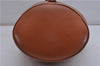 Authentic GUCCI Vintage Shoulder Bag Leather Brown 5054F