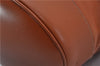 Authentic GUCCI Vintage Shoulder Bag Leather Brown 5054F