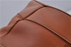 Authentic GUCCI Vintage Shoulder Bag Leather Brown 5054F