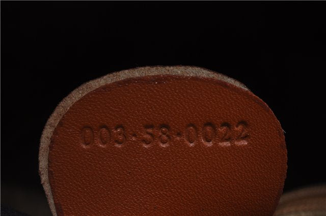 Authentic GUCCI Vintage Shoulder Bag Leather Brown 5054F