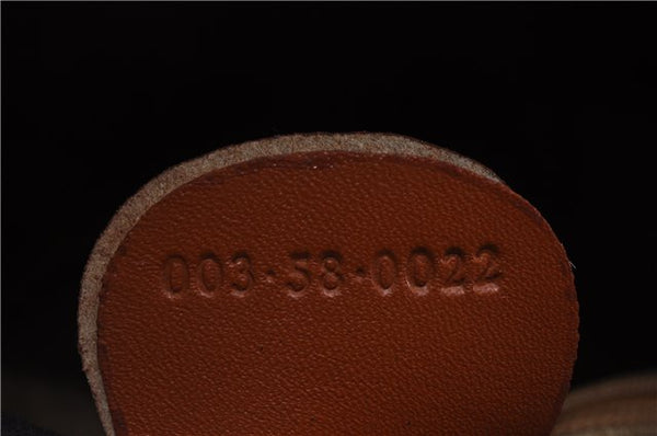 Authentic GUCCI Vintage Shoulder Bag Leather Brown 5054F