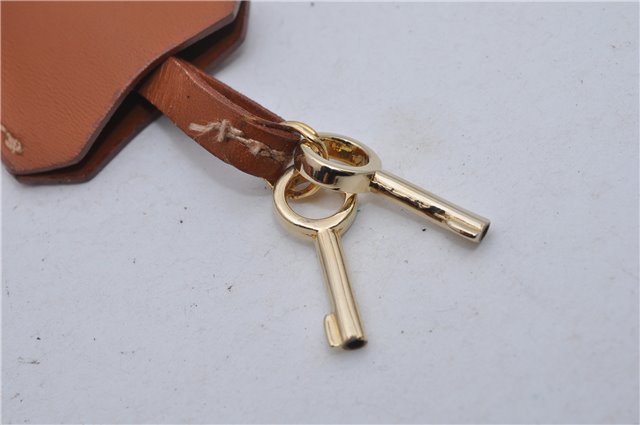 Authentic GUCCI Vintage Shoulder Bag Leather Brown 5054F