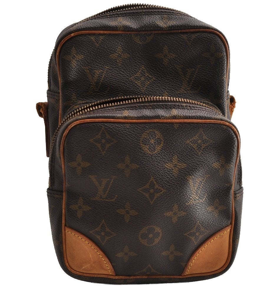 Authentic Louis Vuitton Monogram Amazone Shoulder Cross Bag M45236 LV Junk 5054I