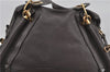 Authentic Chloe Paraty 2Way Shoulder Hand Bag Gray 5055D