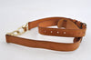 Authentic Louis Vuitton Leather Shoulder Strap Beige 35.8-42.9" LV 5055I