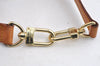 Authentic Louis Vuitton Leather Shoulder Strap Beige 35.8-42.9" LV 5055I