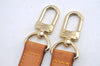 Authentic Louis Vuitton Leather Shoulder Strap Beige 35.8-42.9" LV 5055I