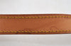 Authentic Louis Vuitton Leather Shoulder Strap Beige 35.8-42.9" LV 5055I