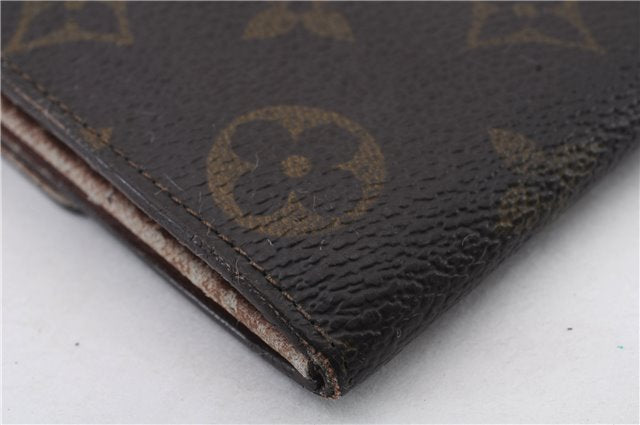 Auth LOUIS VUITTON Monogram Pochette Porte Monnaie Credit Wallet M61723 LV 5056C