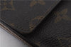 Auth LOUIS VUITTON Monogram Pochette Porte Monnaie Credit Wallet M61723 LV 5056C