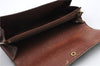 Auth LOUIS VUITTON Monogram Pochette Porte Monnaie Credit Wallet M61723 LV 5056C