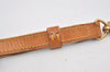 Authentic Louis Vuitton Leather Shoulder Strap Beige 39.4-46.9" LV 5056I