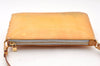 Authentic Louis Vuitton Vernis Lexington Hand Bag Pouch Yellow M91056 LV 5057I
