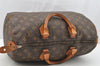 Authentic Louis Vuitton Monogram Speedy 35 Hand Boston Bag M41524 LV 5058I