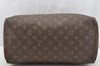 Authentic Louis Vuitton Monogram Speedy 35 Hand Boston Bag M41524 LV 5058I