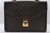 Auth LOUIS VUITTON Monogram Porte Documents Bandouliere M53338 Briefcase 5060C