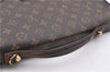 Auth LOUIS VUITTON Monogram Porte Documents Bandouliere M53338 Briefcase 5060C