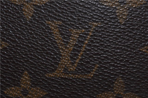 Auth LOUIS VUITTON Monogram Porte Documents Bandouliere M53338 Briefcase 5060C
