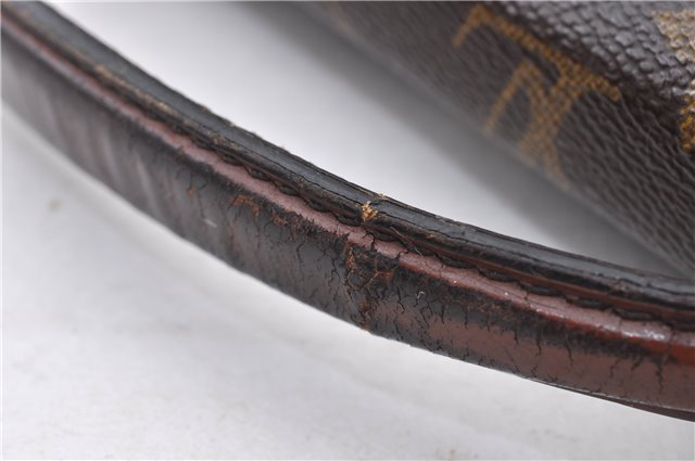 Auth LOUIS VUITTON Monogram Porte Documents Bandouliere M53338 Briefcase 5060C