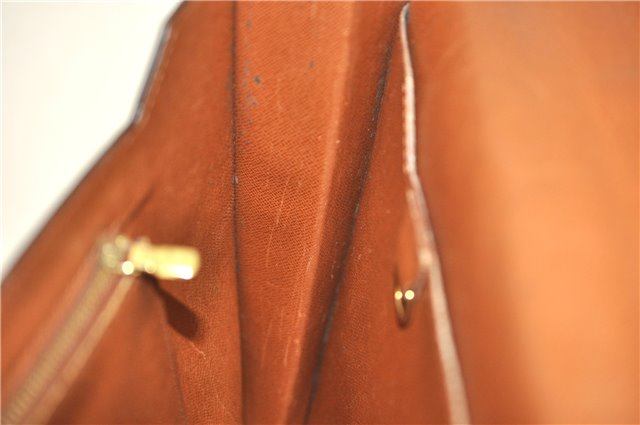 Auth LOUIS VUITTON Monogram Porte Documents Bandouliere M53338 Briefcase 5060C