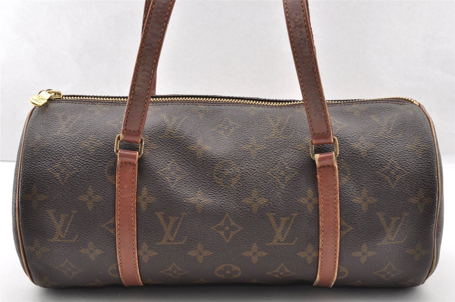 Authentic Louis Vuitton Monogram Papillon 30 Hand Bag Old Model LV 5060I
