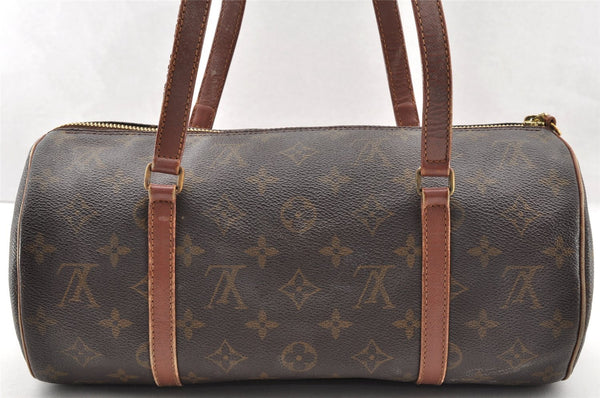 Authentic Louis Vuitton Monogram Papillon 30 Hand Bag Old Model LV 5060I