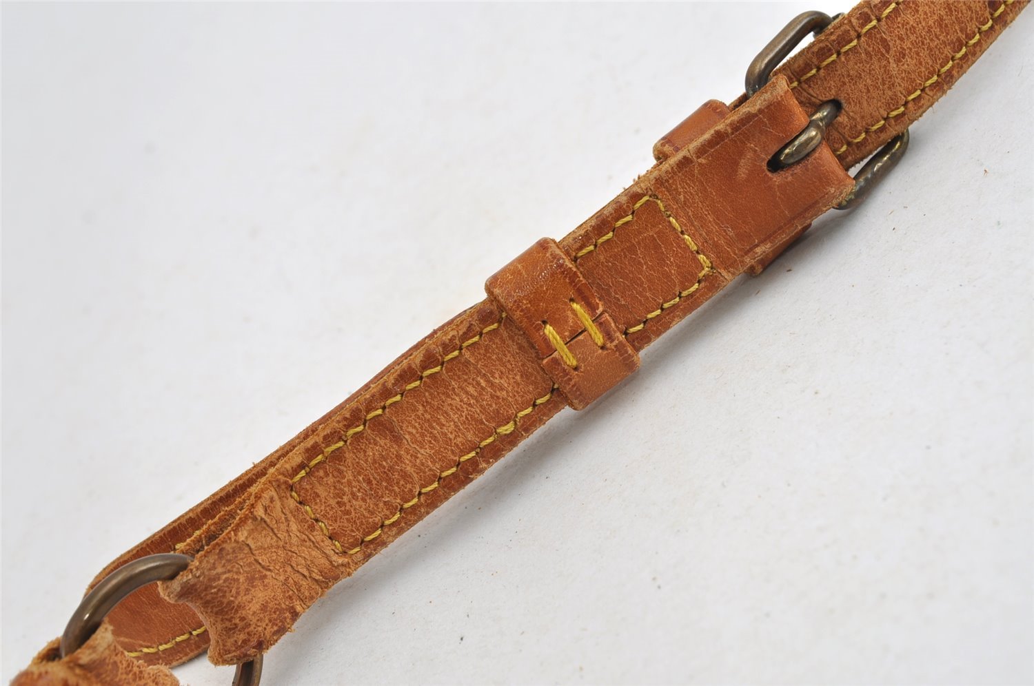 Authentic Louis Vuitton Monogram Boulogne 30 Shoulder Cross Bag Old Model 5061I